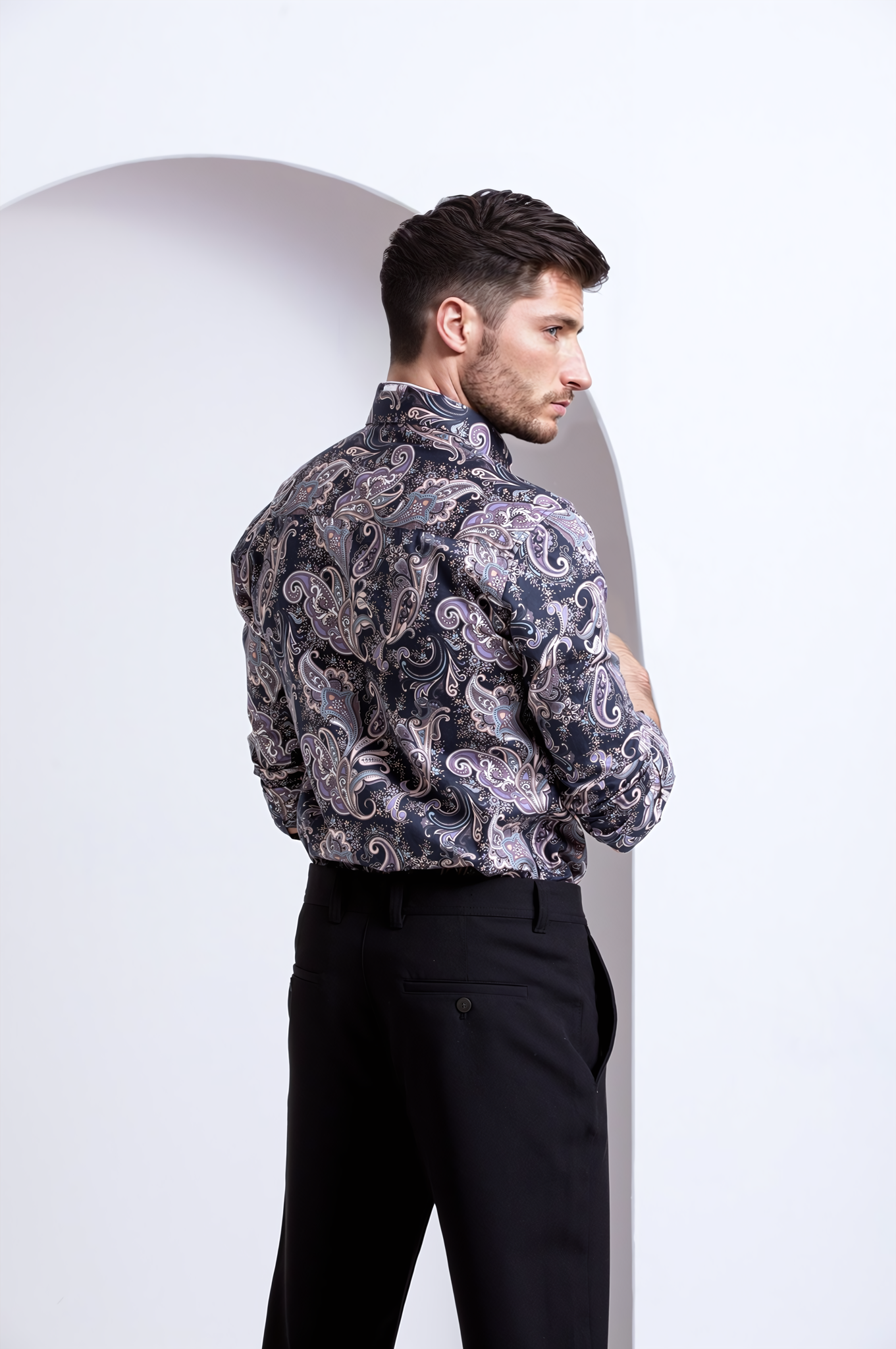 Luxe Paisley Printed Shirt