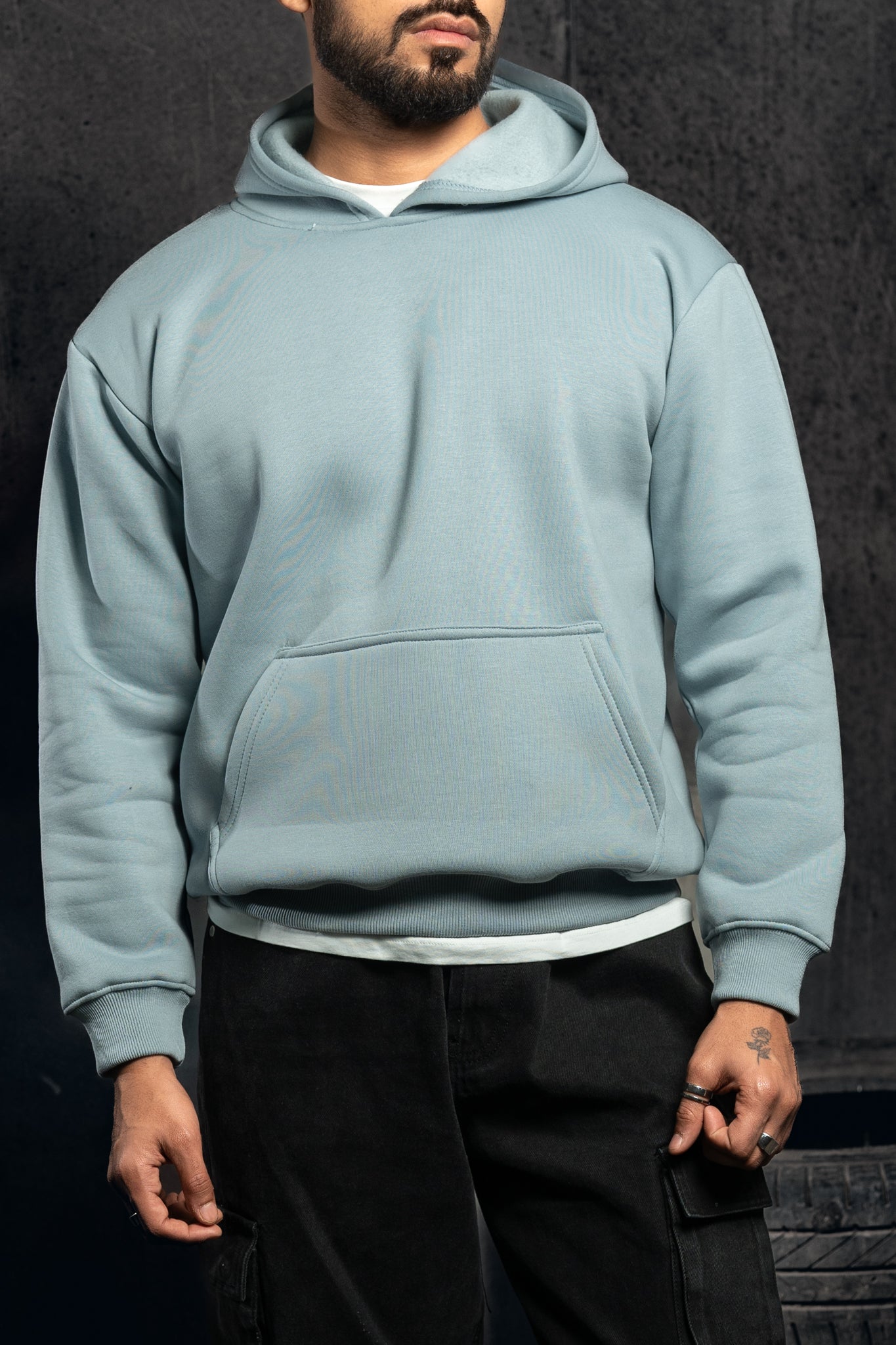 Cyan Hoodie