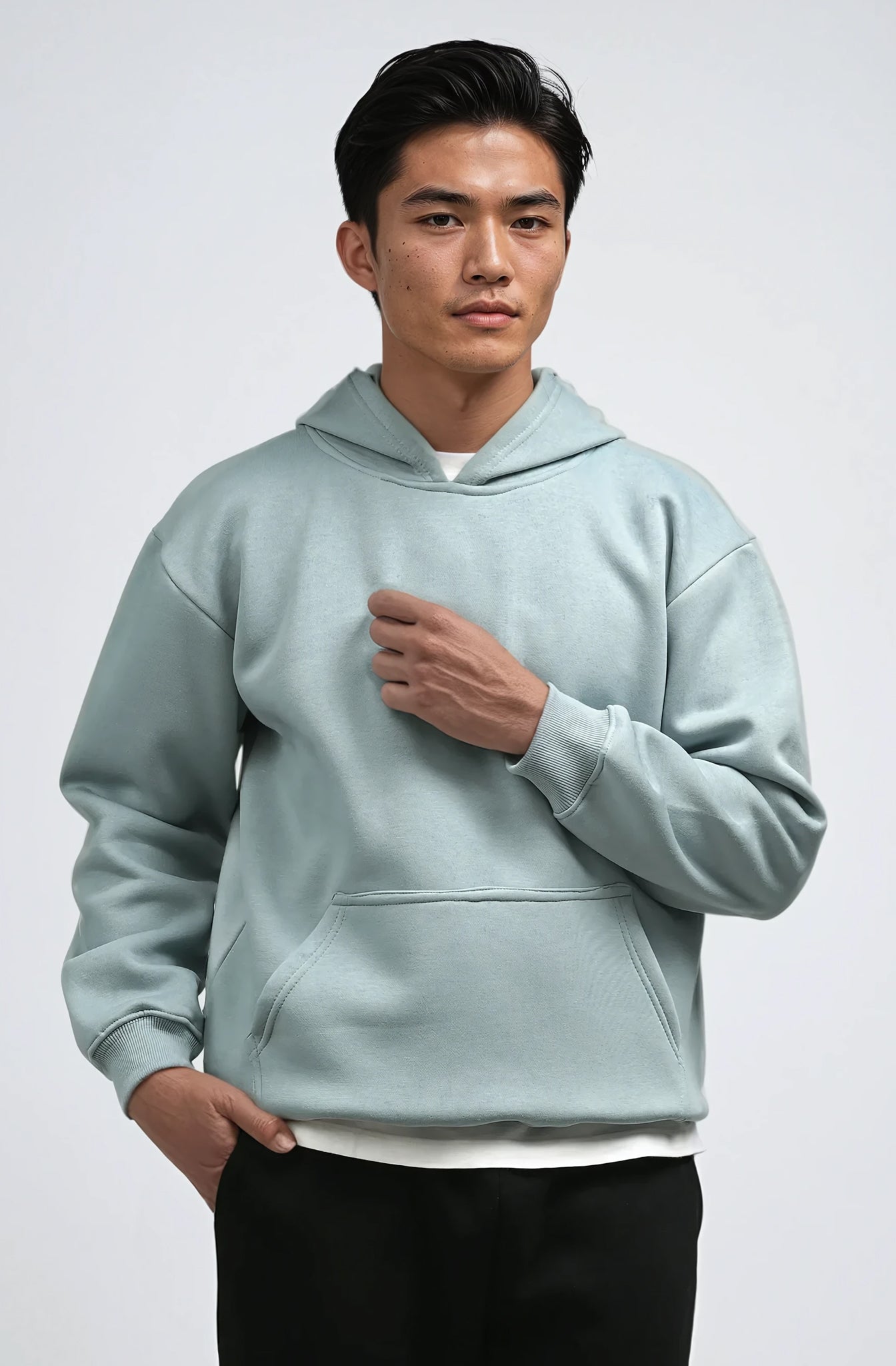 Cyan Hoodie