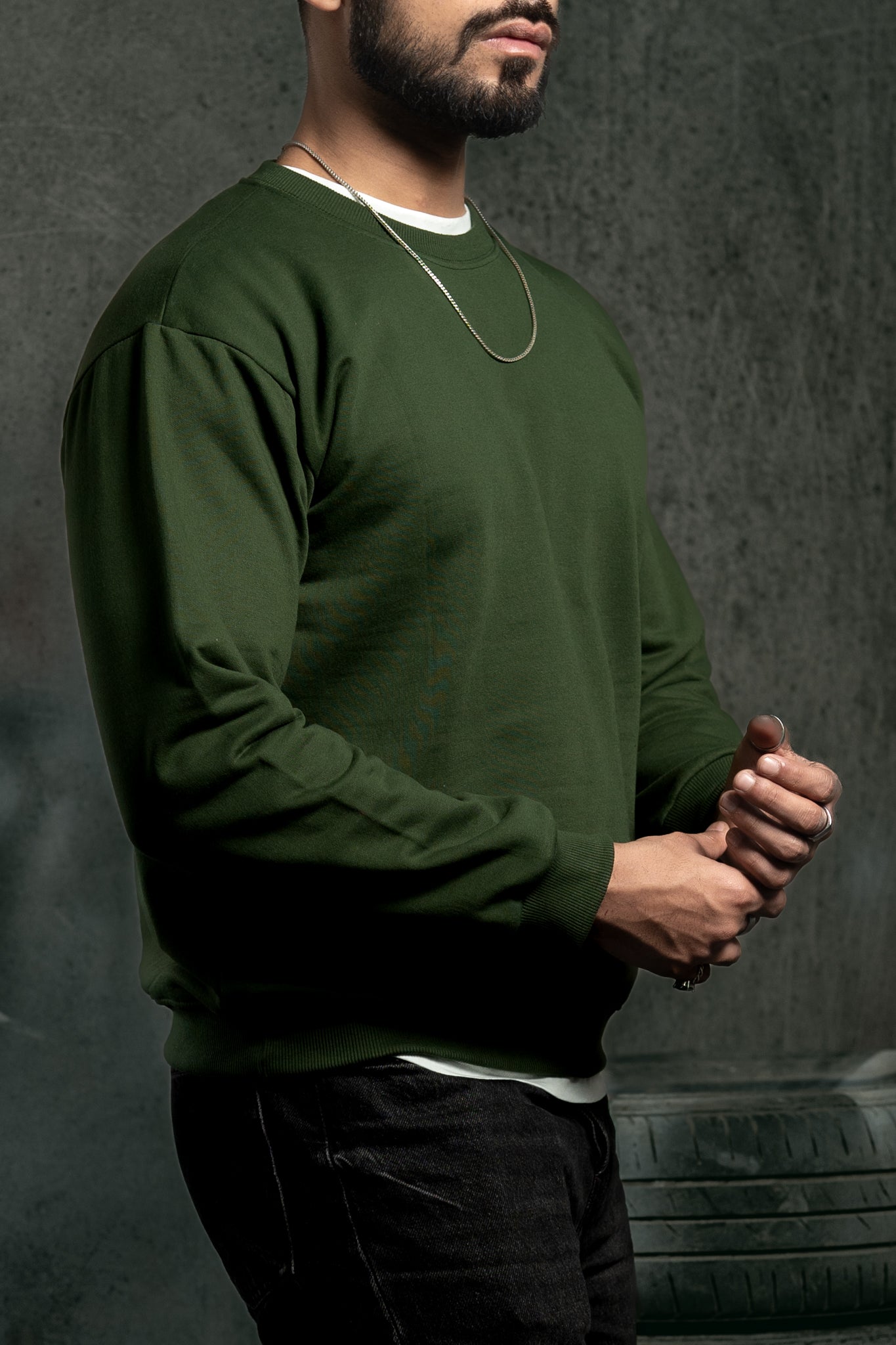 Bottle Green Sweatshirt