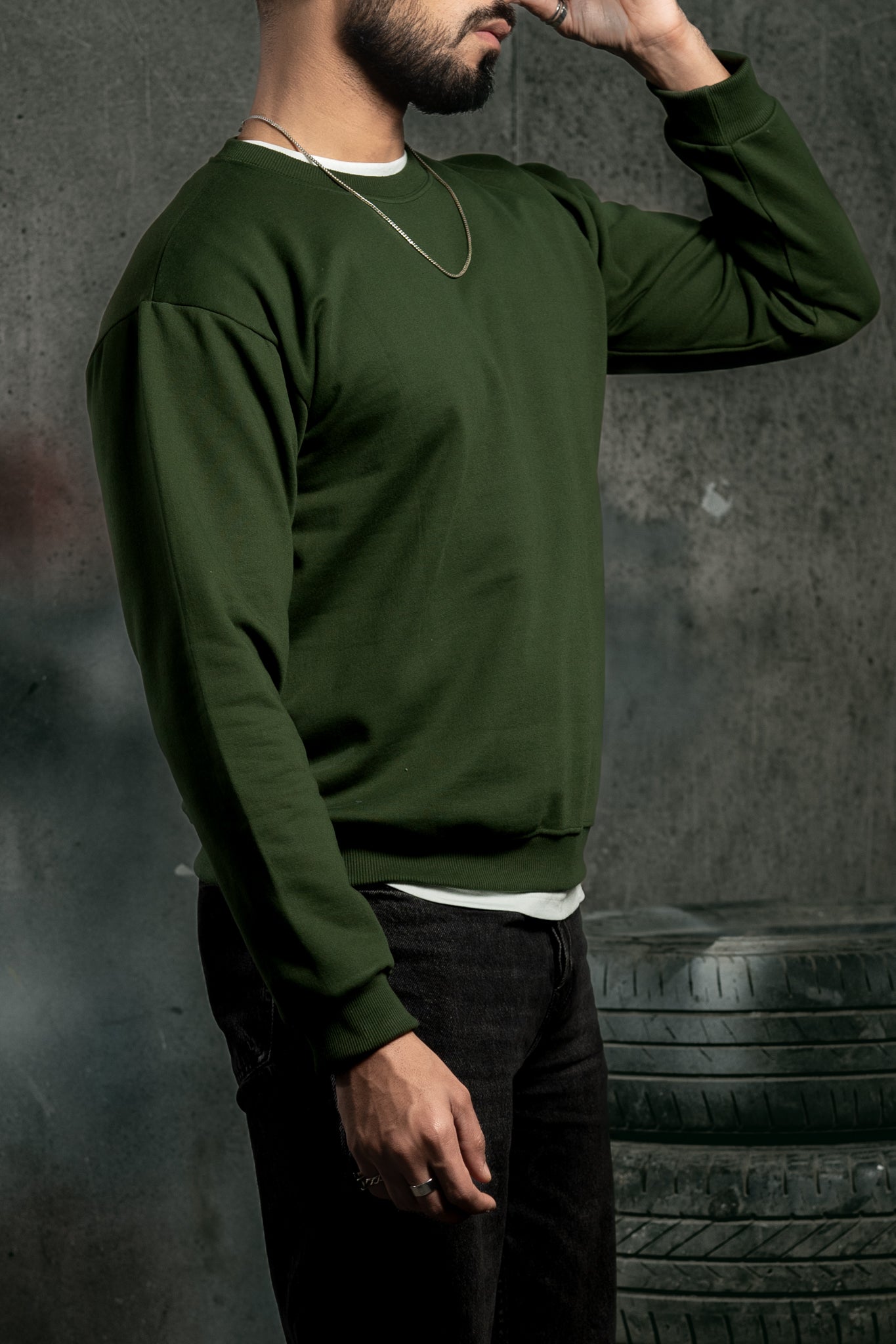 Bottle Green Sweatshirt