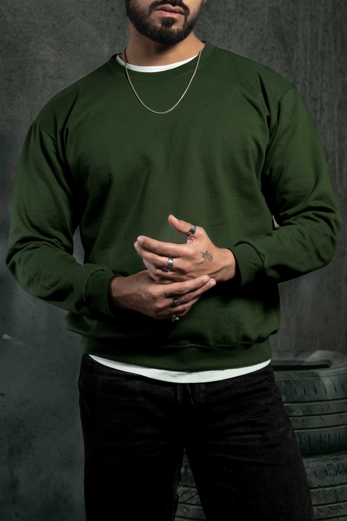 Bottle Green Sweatshirt