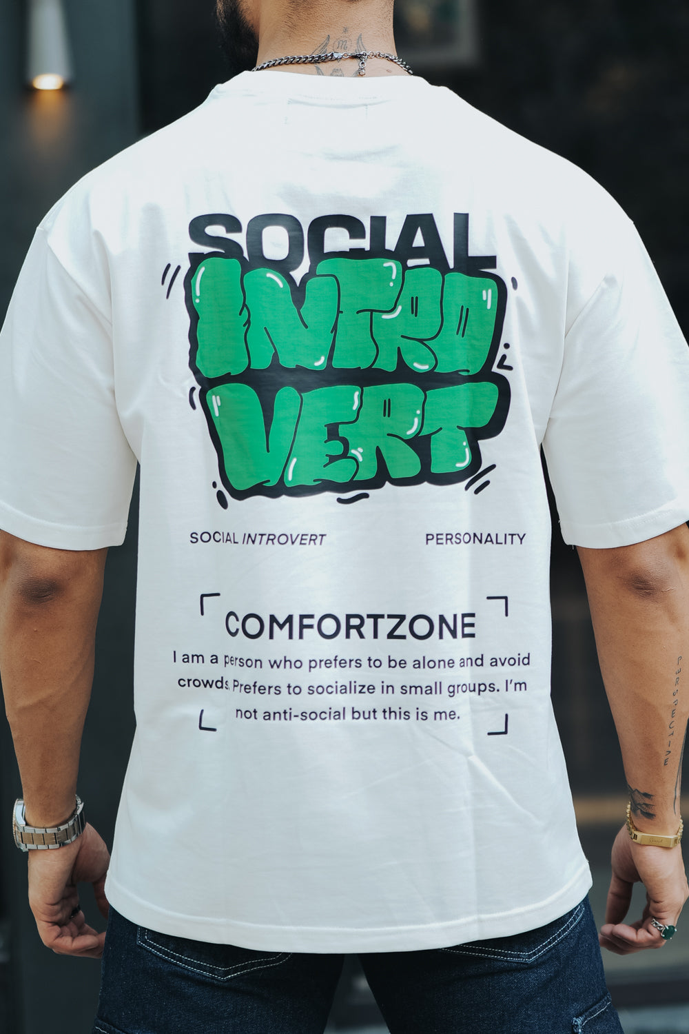 Social Introvert - Oversized T-Shirt